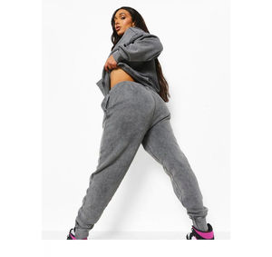 Survêtement femme haute qualité délavé à l'acide nouveauté personnalisable grande taille col à capuche service OEM disponible - Product Image 6