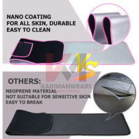 Recortador de cintura para hombres y mujeres, banda para el sudor, cinturón de entrenamiento para la parte inferior del vientre, reducción de grasa, envoltura moldeadora de Cuerpo Adelgazante, neopreno ajustable