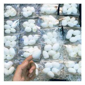 Pure Natural Silkworm Cocoon Material Vietnam Export Raw Silkworm Cocoon Ideal for Yarn Making Herbal and Textile Industry - Product Image 5