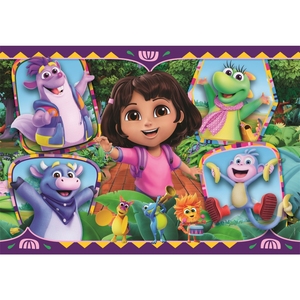 Clementoni S.P.A. Dora The Explorer maxi Câu Đố thiết lập 104 mảnh phù hợp với trò chơi phiên bản 2025 - Product Image 2