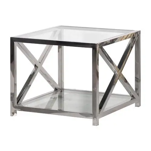 Mesa de centro de aluminio de tamaño personalizado, fabricante y distribuidor de mesa de café de Metal de nuevo diseño personalizado