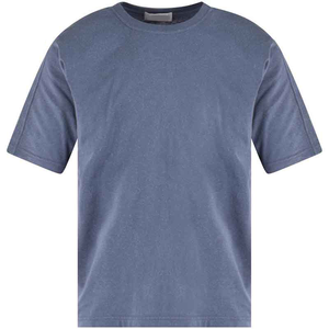 Nueva moda de peso pesado 100% algodón Regular Fit Vintage camiseta Logotipo de impresión personalizada camisetas de hombre 220 GSM camiseta de gran tamaño - Product Image 6