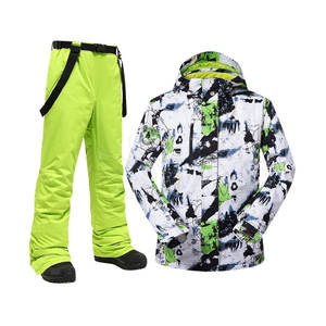 Combinaison de ski personnalisée en coton pour hommes Combinaison de ski unisexe sport vierge pour hommes Combinaison de ski de haute qualité pour hommes la plus vendue sur mesure - Product Image 2