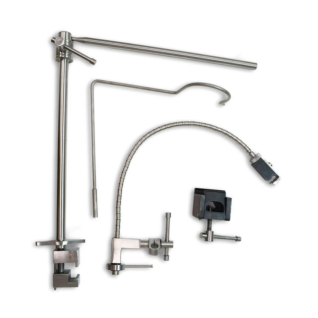 Laparoscopic Nathanson Flexible Liver Retractor Snake Flex Arm Hook Complete Setup Manual Stainless Steel Surgical Instruments
