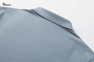 เสื้อโปโลมีกระดุมสำหรับ1/4เสื้อสวมหัวแขนสั้นคอตตอน100% ดีไซน์เนอร์ - Product Image 5