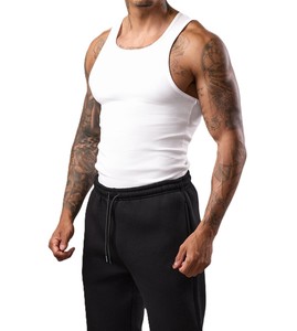 2025 verano personalizado hombres entrenamiento Fitness gimnasio chalecos camisa buena calidad deportes camiseta sin mangas cómodo tejido de talla grande entrenamiento - Product Image 4