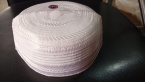 Recién llegado, gorra de oración musulmana con bordado y piedra de calidad exportable para hombres de Bangladesh - Product Image 6