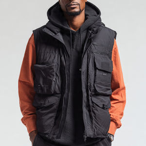 Chaleco Acolchado para Hombre, Ropa de Calle, Chaleco Acolchado sin Mangas para Hombre - Product Image 2