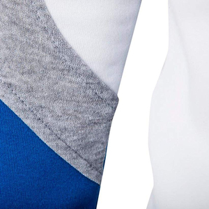 เสื้อกีฬาสไตล์ใหม่ 2025 สีพื้น ผ้าฟลีซ แขนยาว เป็นมิตรกับสิ่งแวดล้อม คุณภาพสูง ผลิตจากผ้าฝ้ายผสมโพลีเอสเตอร์ ระบายอากาศได้ดี สำหรับผู้ชาย รับสั่งทำตามแบบ - Product Image 5