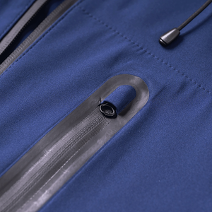 Veste coupe-vent avec logo personnalisé pour hommes Veste imperméable en nylon pour la course à pied pour sports d'extérieur pour hommes - Product Image 4