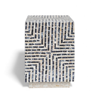 Taburetes de Diseño Artesanal con Incrustaciones de Concha para Distribuidores de Muebles - Product Image 2