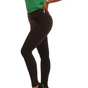 Secado rápido 2025 mujeres 2XL de talla grande Spandex Nylon cintura alta transpirable Scrunch Butt Yoga Leggings cintura elástica Yoga Leggings - Product Image 6