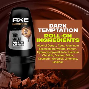 โรลออนระงับกลิ่นกาย Axe Dark Temptation สำหรับผู้ชาย แพ็ค 6 ชิ้น ขนาด 50 มล. - Product Image 3