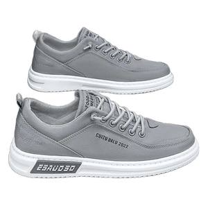 Nouvelles espadrilles respirantes et légères pour hommes, à lacets, avec semelle en caoutchouc, pour le printemps, chaussures de skate pour hommes - Product Image 5