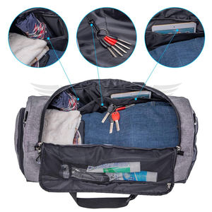 Bolsa deportiva impermeable para hombres y mujeres de gran capacidad, ligera, con múltiples compartimentos, perfecta para el gimnasio y actividades al aire libre - Product Image 2