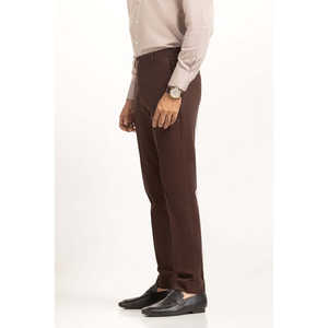 Pantalones Chinos Formales de Negocios MN-TR-FC24-019, Corte Recto, 100% Algodón, Tela Oxford, Logotipo Personalizable, Cierre de Cremallera - Product Image 3