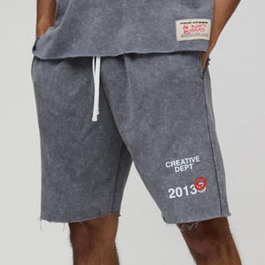 Vente en gros shorts pour hommes coupe décontractée imprimés shorts pour hommes shorts slim fit look délavé longueur courte décontracté derniers shorts pour hommes - Product Image 1