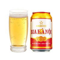 Canettes de bière HAN-OI exportées 330ml-Bière de malt d'orge-Meilleur prix Fournisseurs de bière vietnamiens pour voyage, extérieur, camping, tous les jours