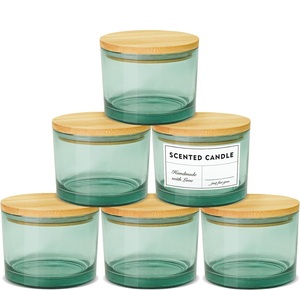 Wholesale Home Decor Private Label Natural Soy Wax <b>Candles</b> Glass Jar <b>Crystal</b> Scented <b>Candle</b> Unique <b>Candle</b> Jar - Product Image 6