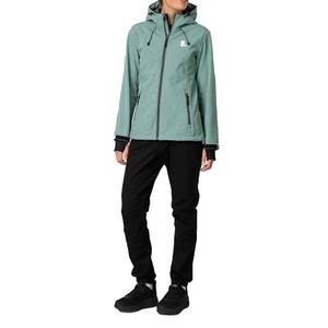 Veste Softshell matelassée légère pour femme avec logo personnalisé, saison hivernale, confortable et respirante, veste Softshell pour femme - Product Image 2
