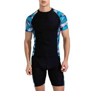 Ensemble de survêtement 2 pièces grande taille pour homme, style urbain, 100 % coton, respirant et thermique, idéal pour l'été - Product Image 4