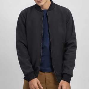 Chaqueta Bomber informal para hombre de alta calidad personalizada 2025, ropa de calle de invierno en lona, talla 4XL, tarifa al por mayor, tarifa barata - Product Image 1