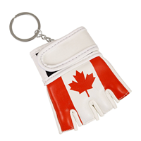 Gants de fitness aux couleurs personnalisées Porte-clés Cadeaux pour les fans de fitness Mini gants de MMA durables Porte-clés pour clés de voiture et de maison