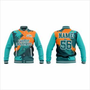 Chaquetas Varsity de Otoño para Hombre Talla Grande con Cierre Frontal, Logotipo Personalizado, ODM, Venta al Por Mayor - Product Image 4