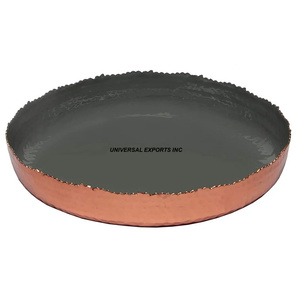 Bol à chocolat fini cuivre et noir Bol sucré fait main de haute qualité Bol à chocolat de luxe de forme ronde - Product Image 3