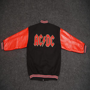 Custom University Lettermen Football Jackets for Men Personalized Varsity Jacket with Stand Collar and Front Logo Patchwork - Product Image 1