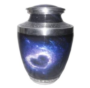 Butterfly Design Beautiful <b>Sticker</b> Aluminium Cremation Urns High Quality Metal With Black Finished Made in India - Product Image 5