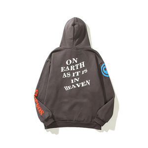 เสื้อฮู้ดสวมหัว unisex สำหรับฤดูหนาวผ้าฟลีซผ้าฝ้ายพิมพ์ลาย3D พัฟเสื้อฮู้ดพิมพ์โลโก้ - Product Image 2