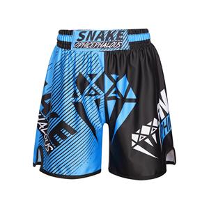 Short de combat MMA sublimé direct d'usine Short d'entraînement et de compétition à impression intégrale vibrante - Product Image 5