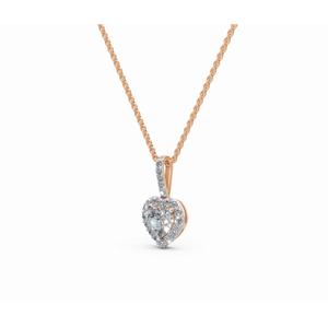 Colgante con Diamante Cultivado en Laboratorio de Corte Corazón de 0.620 Ct, Joyería de Oro de 9 KT, 14 KT y 18 KT, Proveedor Mayorista OEM B2B para Exportación - Product Image 6