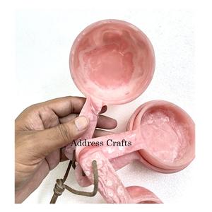 Juego de Tazas y Cucharas Medidoras de Resina Fluida, Precio al por Mayor, Diseño Moderno, Apto para Lavavajillas, Capacidad de 60 ml, Cuchara para Sal, Uso Doméstico y en Hoteles - Product Image 3