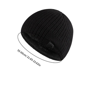 Bonnet court élégant et sans ornement en tricot vieilli parfaitement conçu pour les pêcheurs et les amateurs de mode - Product Image 5