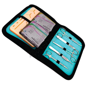 ชุดผ่าตัดทำด้วยสแตนเลสผ่าตัดเหมาะสำหรับชีววิทยา, กายวิภาคศาสตร์, พฤกษศาสตร์และนักศึกษาสัตวแพทย์, ชุดอุปกรณ์ของคณะ sutur - Product Image 6