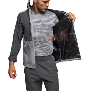 Veste coupe-vent de sport, vêtement d'entraînement léger, veste coupe-vent fabriquée au Pakistan - Product Image 3