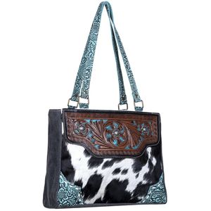 กระเป๋าถือหนังวัวแท้คุณภาพระดับพรีเมียมกระเป๋าถือแฟชั่นตะวันตกสำหรับผู้หญิงมีซิปปิดสไตล์ลำลองวินเทจ - Product Image 2