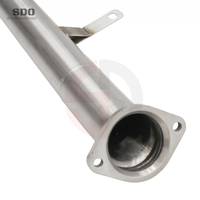 Système d'échappement intermédiaire SDO Performance Racing Style en acier inoxydable 304 poli miroir pour BMW M3 M4 G80 G81 G82 G83 3.0T 2021-2026