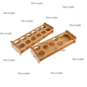 ชุดที่วางแก้วไม้สีน้ำตาล 2 ชิ้น ขนาดตามสั่ง สำหรับวางบนโต๊ะ - Product Image 4