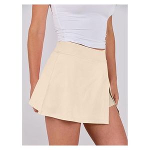 Robe de tennis pour femmes à prix avantageux, vêtements de sport avec short intégré, jupe de tennis décontractée en coton pour femmes, tenue de tennis - Product Image 4