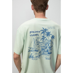 Camiseta GRIMELANGE ALONZO para Hombre, Corte Holgado, 100% Algodón, Bordada e Impresa - Product Image 3