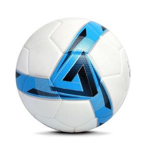 Pallone da calcio in pelle sintetica con stampa Logo per programmi di allenamento per squadre di scuola di pratica giovanile o promozioni di sponsorizzazione - Product Image 2