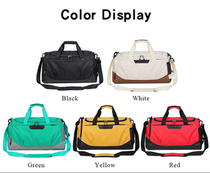 Sacs de sport de voyage de fitness personnalisés avec logo imprimé, imperméables, séparation sèche et humide, sacs de randonnée, sacs fourre-tout unisexes - Product Image 2