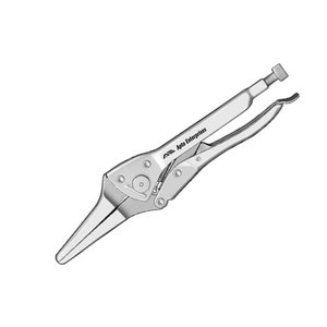 Alicates de Punta Fina con Bloqueo de 9 1/2 Pulgadas de Acero Inoxidable de Alta Resistencia para un Agarre Seguro, Sujeción y Uso en el Cuidado de la Salud Animal - Product Image 6