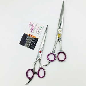 Nouveau Style barbier ciseaux pointus japonais coiffure coupe cisailles professionnel cheveux ciseaux pour barbier personnalisé argent ciseaux - Product Image 6