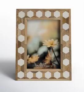 Cadre photo en bois Décoration murale Maison Hôtel et bureau Cadeau Utilisation Cadre photo en bois - Product Image 5