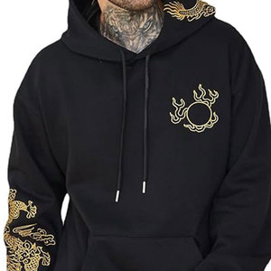 เสื้อฮู้ดดี้ปักลายสำหรับผู้ชายคุณภาพพรีเมียม ผ้าฝ้าย 100% น้ำหนักเบา ไม่ยับ ระบายอากาศได้ดี เป็นมิตรกับสิ่งแวดล้อม - Product Image 3