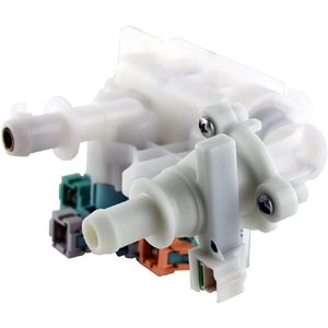 Vanne d'admission d'eau électrique WH13X10066CM pour machines à laver, remplace les pièces en plastique, fréquence 60Hz, alimentation 120V/220V - Product Image 2